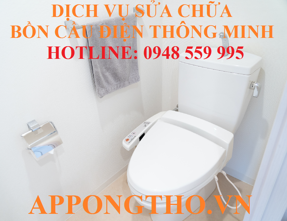 18. Sửa bồn cầu điện tử thông minh tại Hoài Đức - Hà Nội