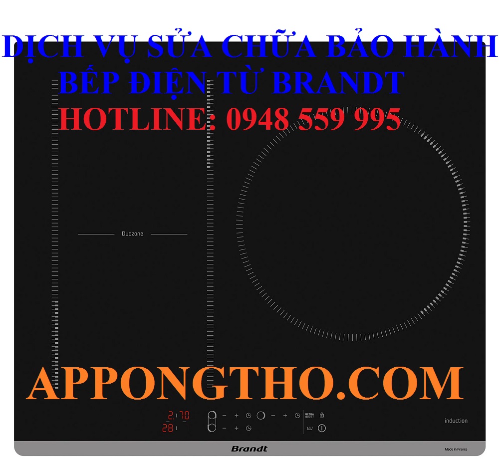 #3 – Sửa chữa & bảo hành bếp điện từ Brandt tại Đống Đa – Hà Nội