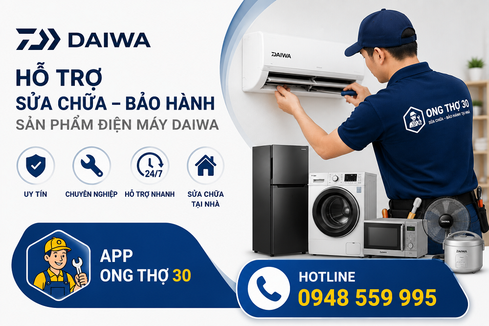 5 Cách tìm bảo hành sửa chữa sản phẩm Daiwa uy tín gần nhà