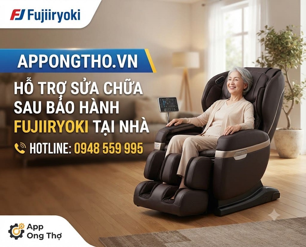 2. Sửa chữa sau bảo hành Fujiiryoki tại Cầu Giấy – Hà Nội