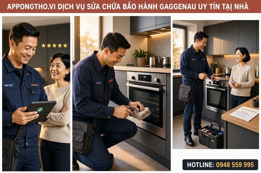 8. Sửa chữa ngoài bảo hành Gaggenau tại Hoàn Kiếm – Hà Nội