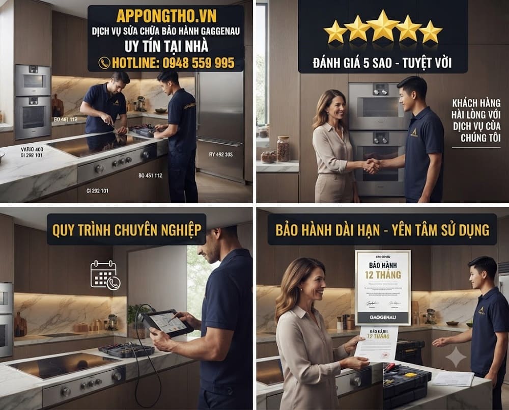 Sửa chữa bảo hành sản phẩm Gaggenau là gì?