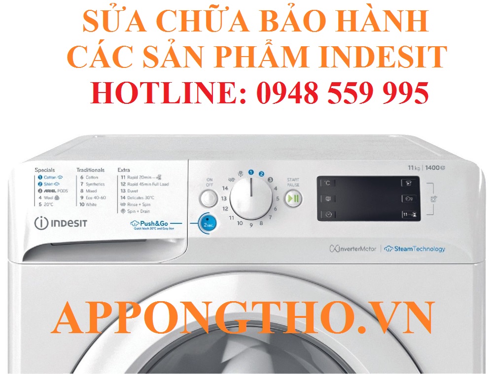 18. Sửa chữa sau bảo hành Indesit tại Hoài Đức - Hà Nội