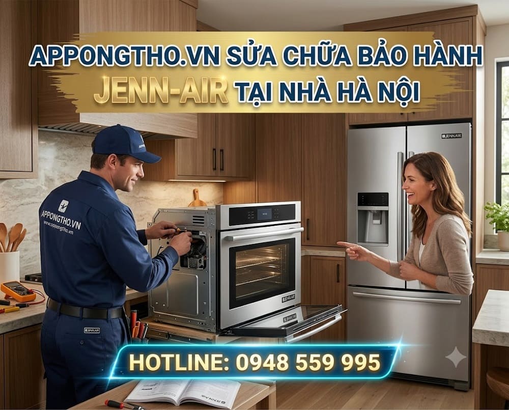 12. Sửa chữa sau bảo hành Jenn-Air Nam Từ Liêm - Hà Nội