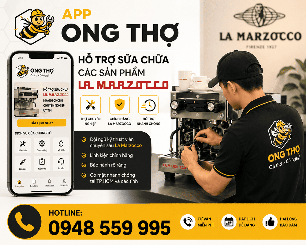 30 Trung tâm sửa chữa sau bảo hành La Marzocco tại Hà Nội