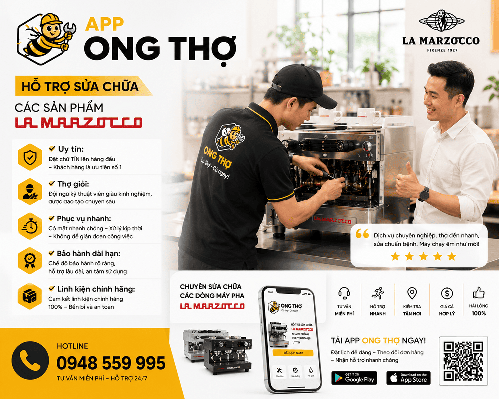 Sửa chữa bảo hành La Marzocco là gì?