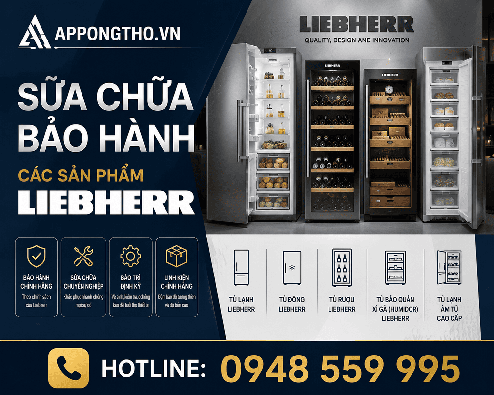 Điều khoản & dịch vụ bảo hành Liebherr