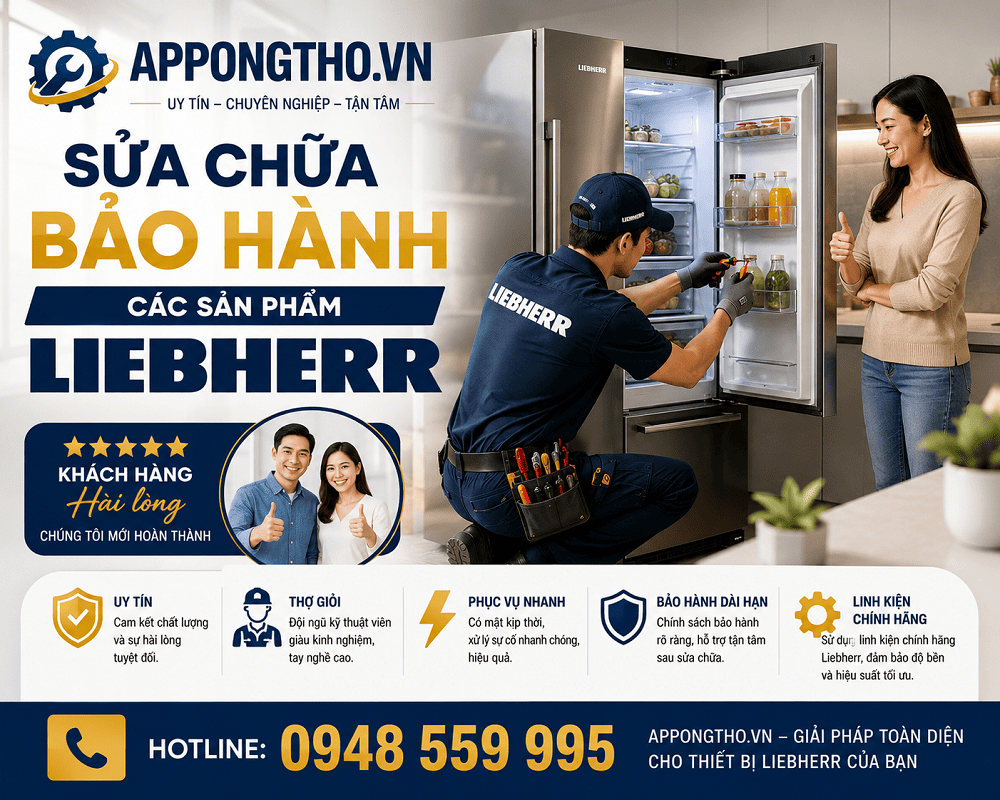 30 Trung Tâm Sửa Chữa Bảo Hành Liebherr Tại Nhà Hà Nội Uy Tín