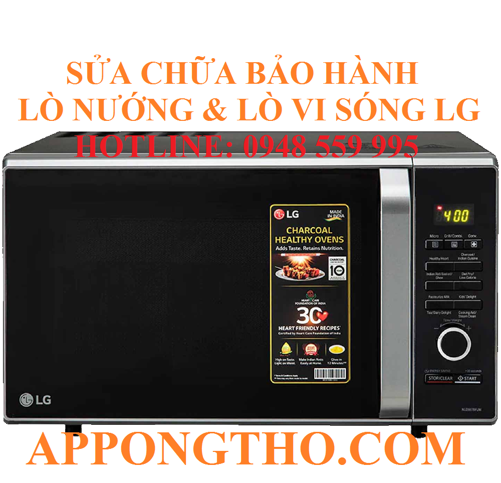 10 Dấu hiệu lò nướng LG, lò vi sóng LG nên sớm gọi thợ