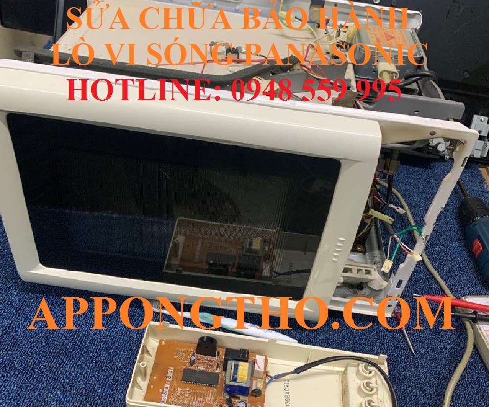 1.5 Sửa chữa bảo hành lò vi sóng Panasonic tại - Hà Nội