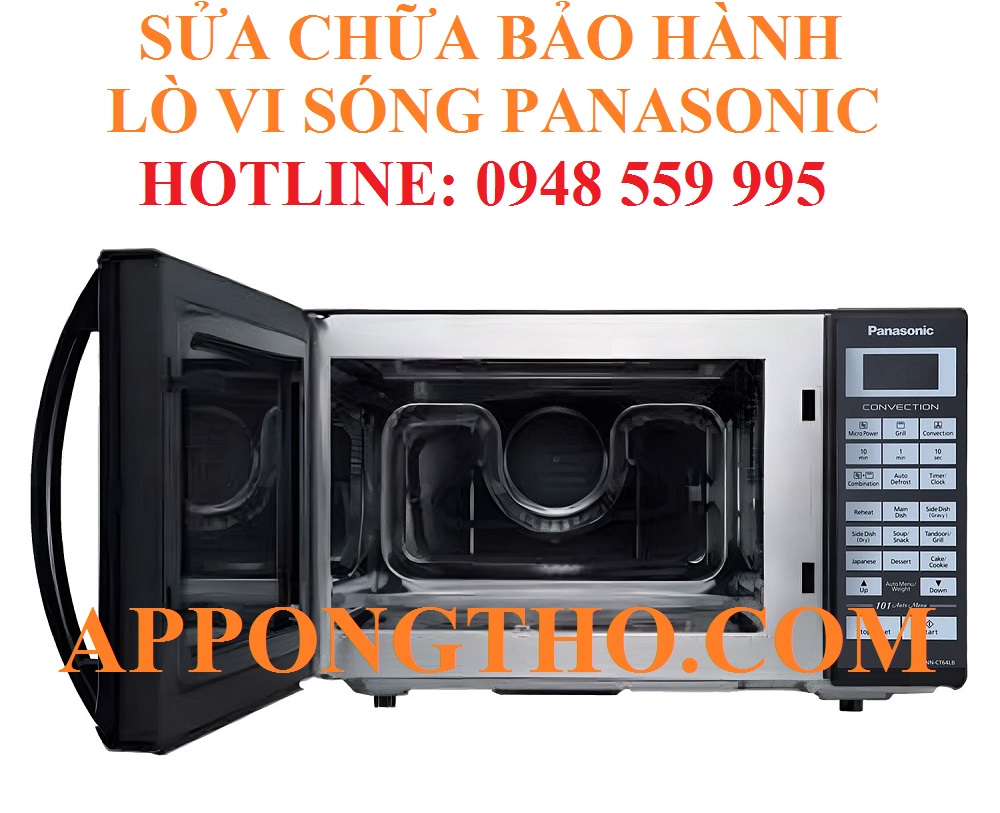 34 Địa chỉ sửa chữa bảo hành lò vi sóng Panasonic tại Việt Nam