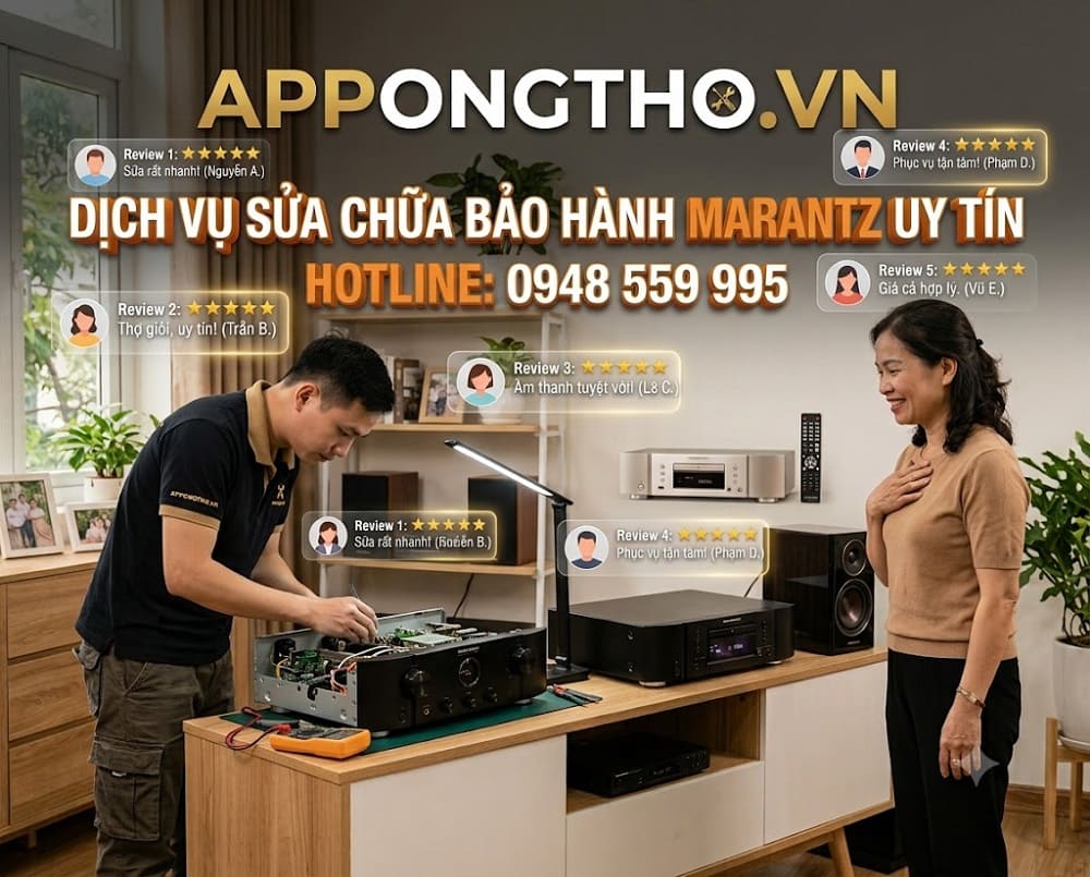 Điều khoản bảo hành sửa chữa Marantz