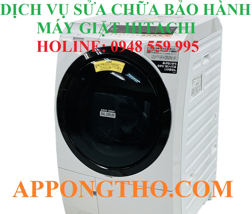 13. Trung tâm sửa chữa bảo hành máy giặt Hitachi – Hải Phòng & Hải Dương