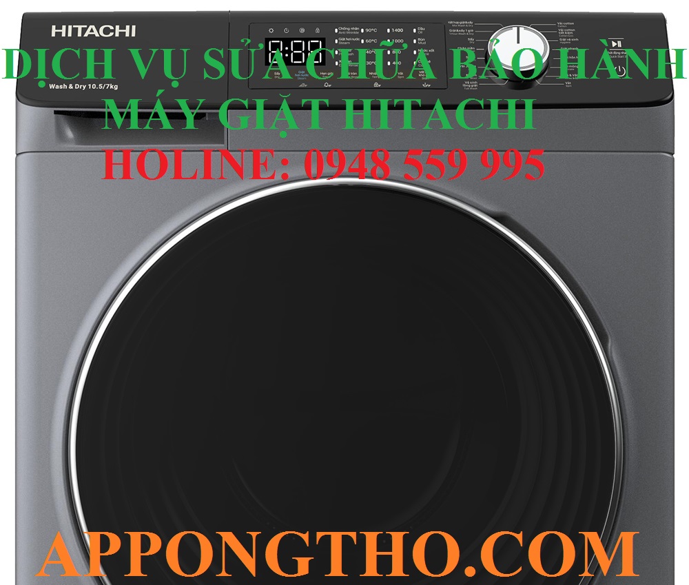43 Địa chỉ sửa chữa bảo hành máy giặt Hitachi tại Việt Nam