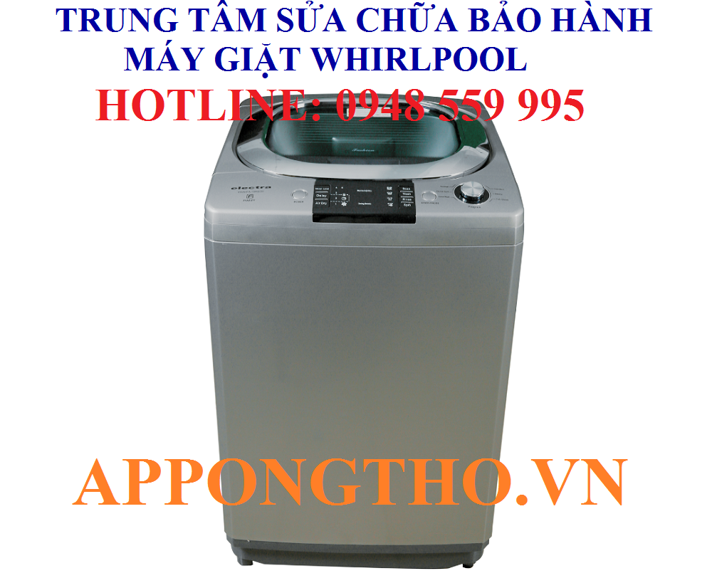 11- Sửa chữa bảo hành máy giặt Whirlpool tại Quận 1 - TP.HCM