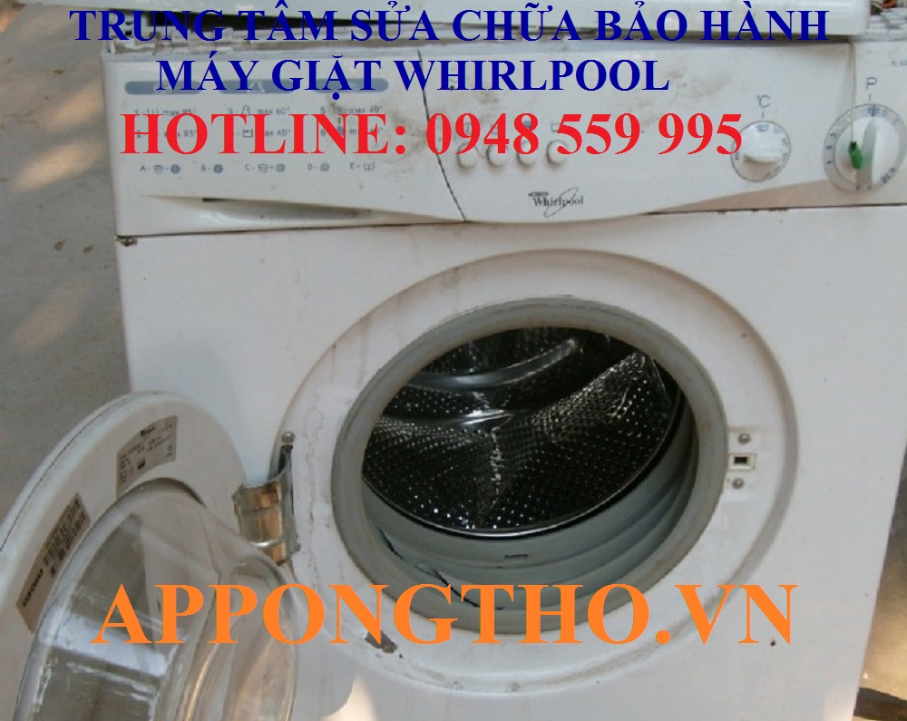 9 – Sửa chữa bảo hành máy giặt Whirlpool tại Tây Hồ - Hà Nội