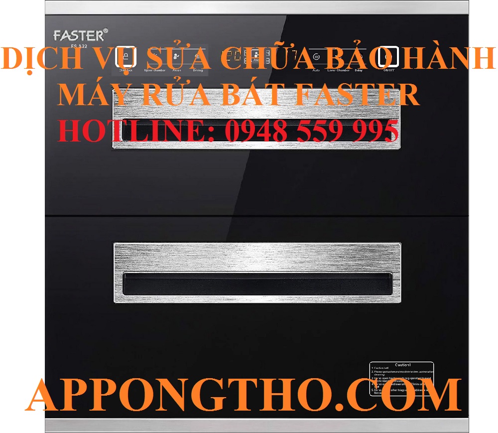 Điều khoản bảo hành máy rửa chén bát Faster