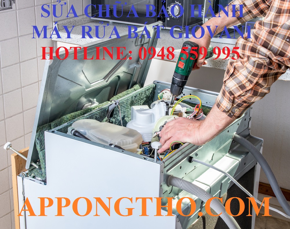 46 Trung tâm sửa chữa bảo hành máy rửa bát Giovani tại Việt Nam 