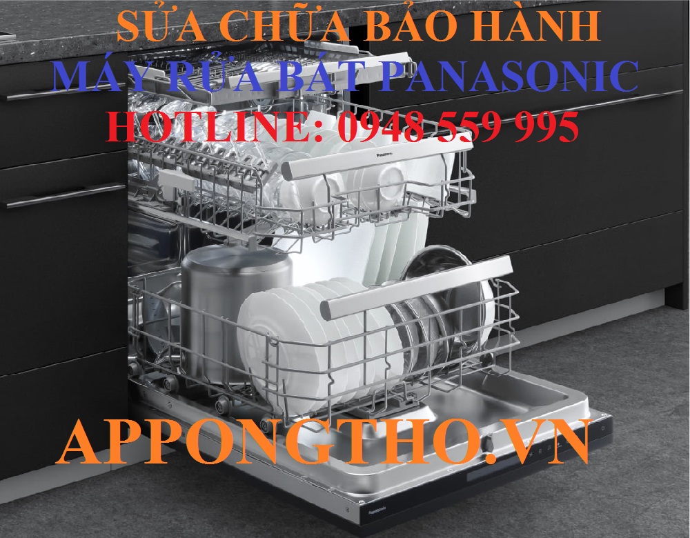 8 - Sửa chữa bảo hành máy rửa bát Panasonic tại Long Biên - Hà Nội