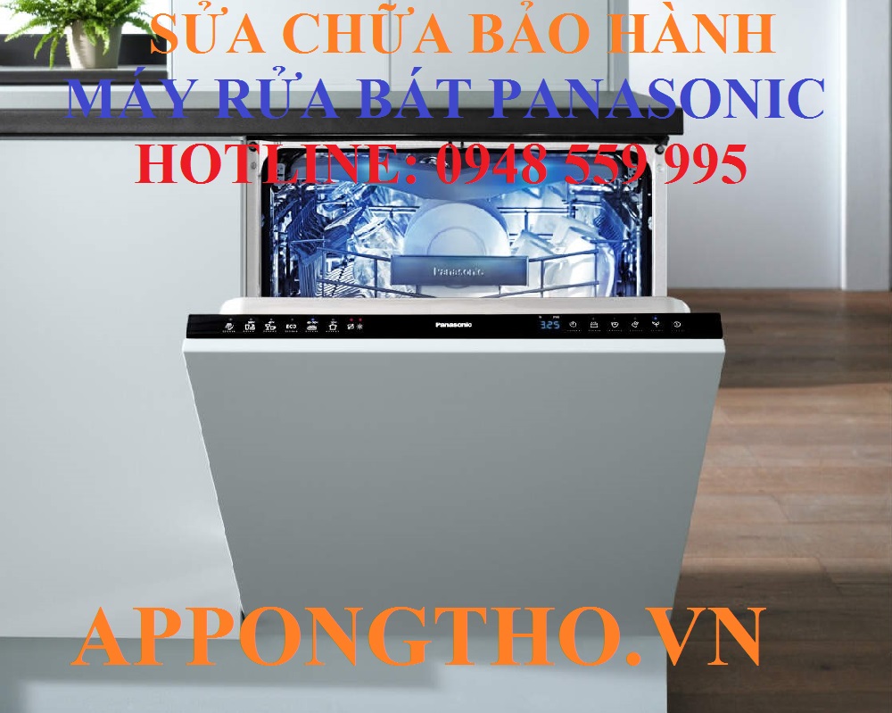 6 - Sửa chữa bảo hành máy rửa bát Panasonic tại Hoàng Mai - Hà Nội