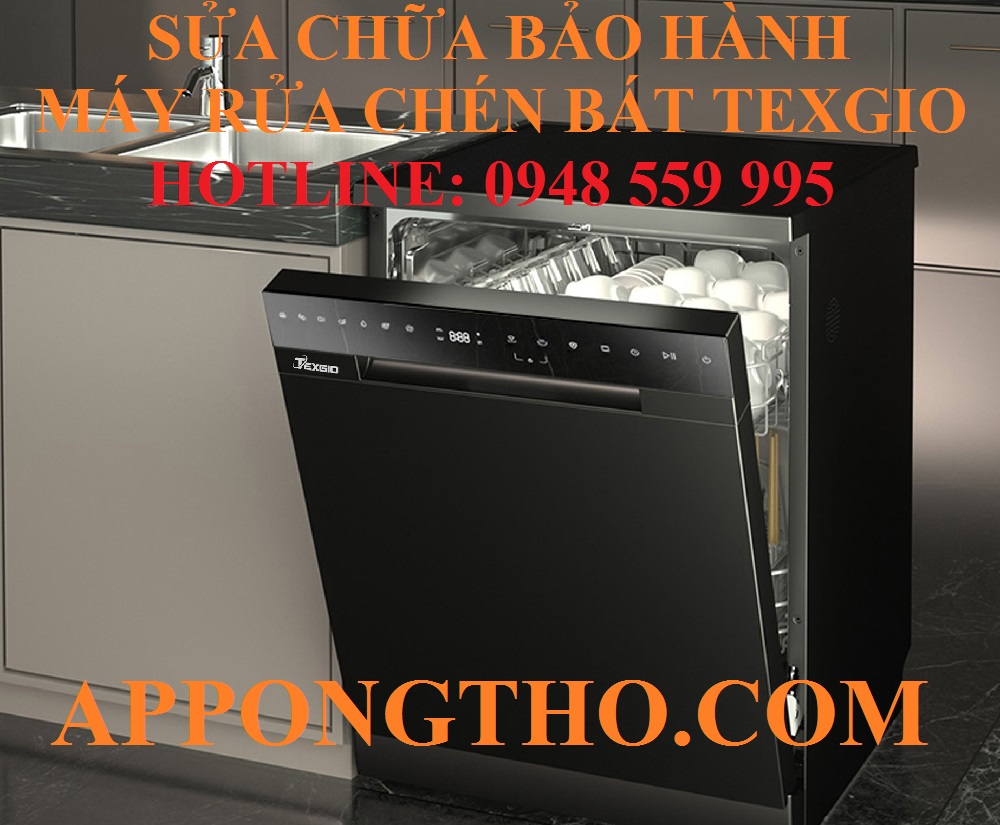 5 Cách tìm sửa chữa bảo hành máy rửa bát Texgio gần nhà