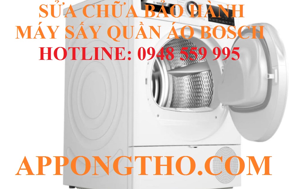 #12. Bảo hành máy sấy quần áo Bosch tại Phường 17 - TP. HCM