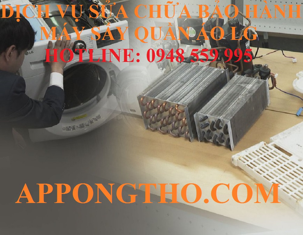 🏢 3 – Sửa chữa sau bảo hành máy sấy quần áo LG tại Đống Đa – Hà Nội