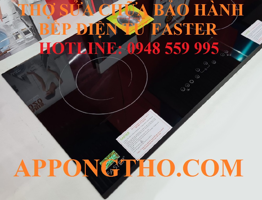 8 Dấu hiệu trên bếp từ Faster nên gọi thợ sớm