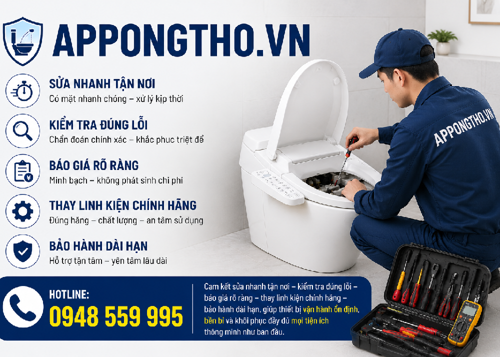 30 Địa Chỉ Sửa Bồn Cầu Thông Minh Uy Tín Tại Nhà Hà Nội 24/7