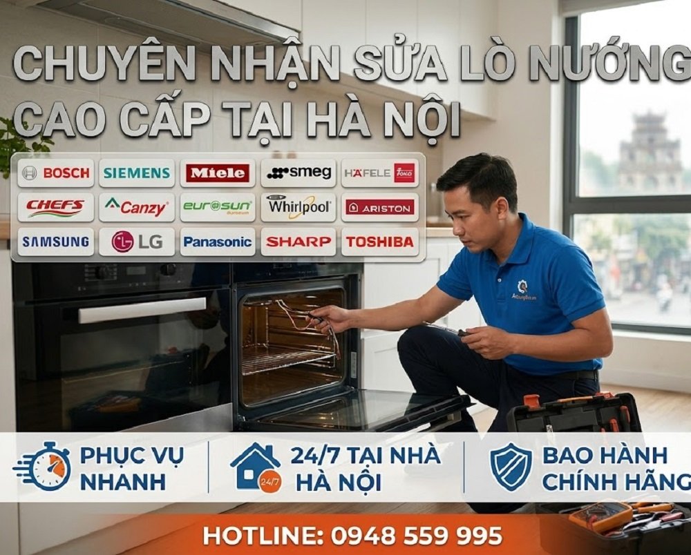 1. Trung tâm sửa lò nướng tại Ba Đình - Hà Nội