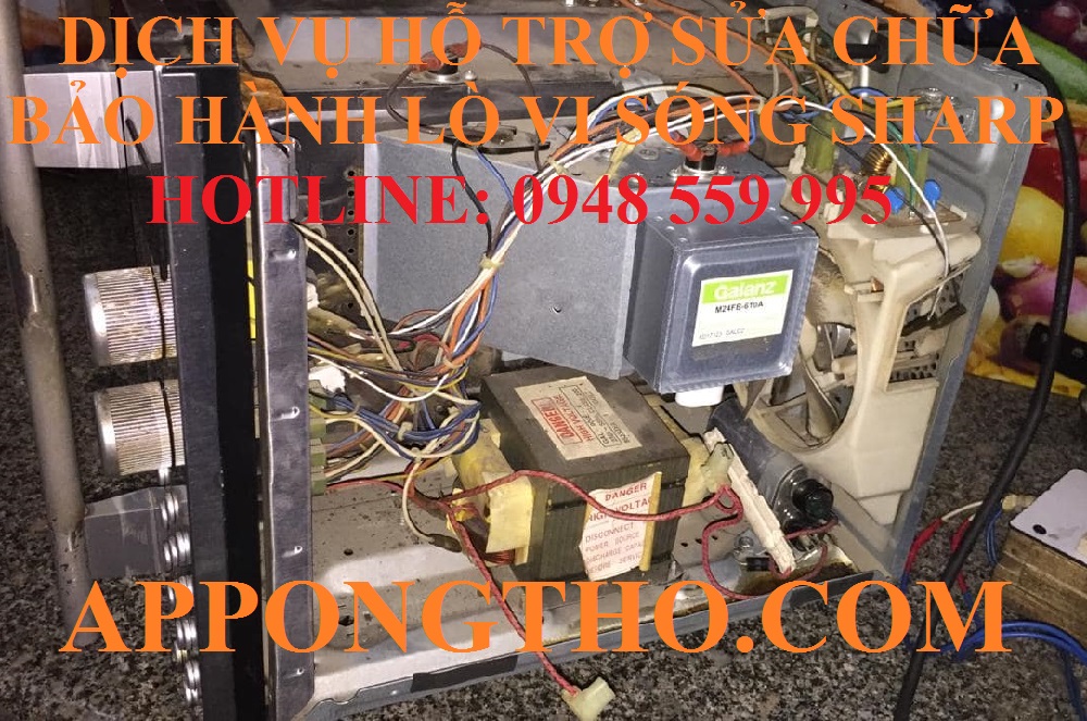 4 Cách tìm thợ sửa chữa bảo hành lò vi sóng Sharp gần nhà
