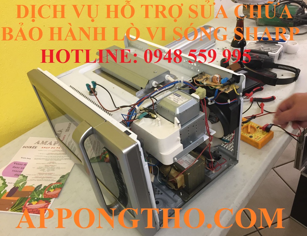 8 Sự cố trên lò vi sóng Sharp nên gọi thợ sớm
