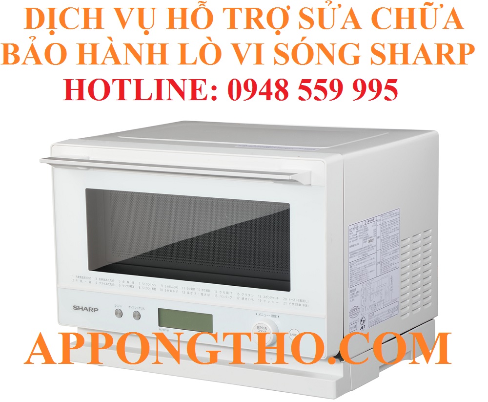 Dịch vụ sửa chữa bảo hành lò vi sóng Sharp là gì?