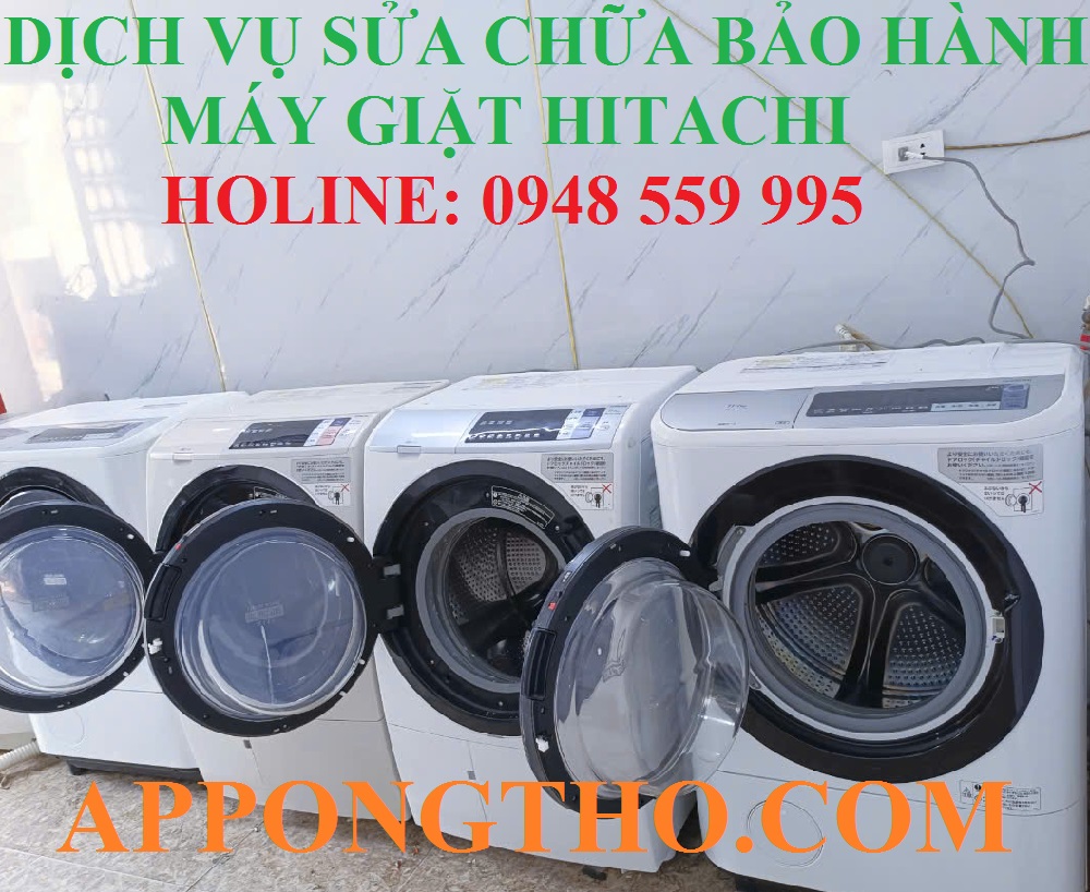 12 Dấu hiệu trên máy giặt Hitachi nên gọi thợ ngay