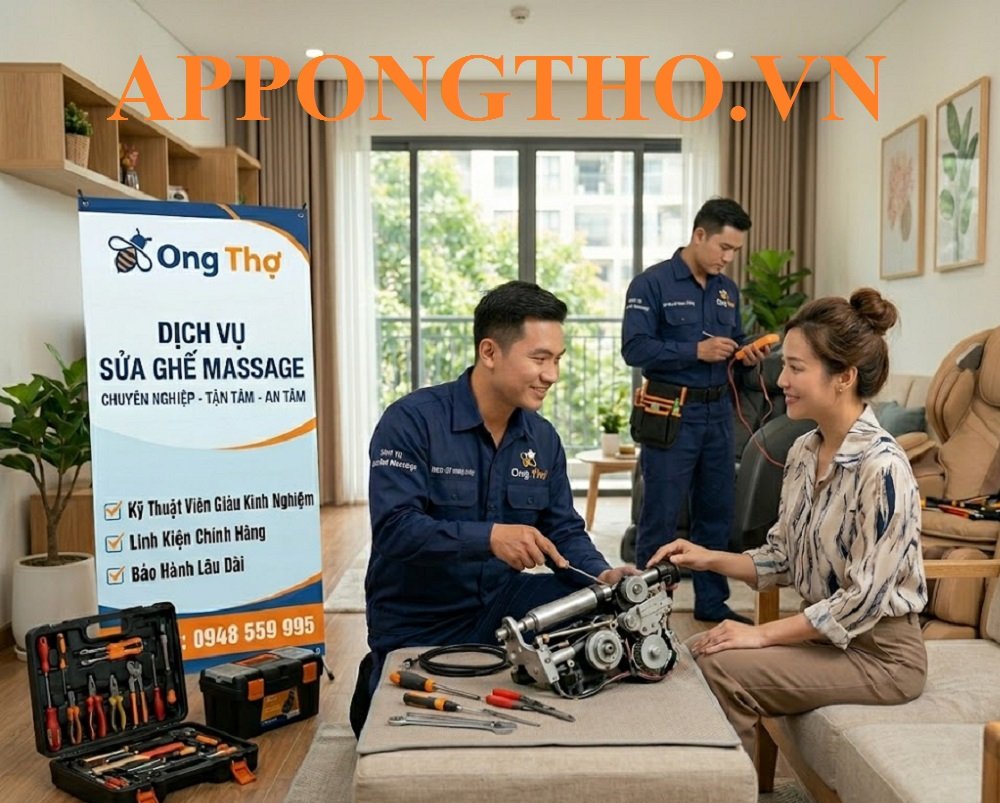 8 Tiêu chí chọn dịch vụ sửa ghế Massage uy tín ở Hà Nội