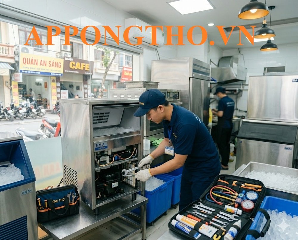 5 Cách tìm thợ sửa máy làm đá uy tín
