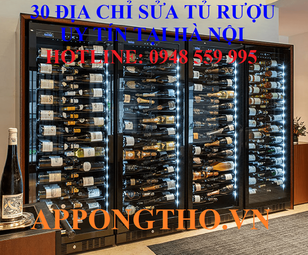24. Sửa chữa bảo hành các hãng tủ rượu tại Sơn Tây - Hà Nội