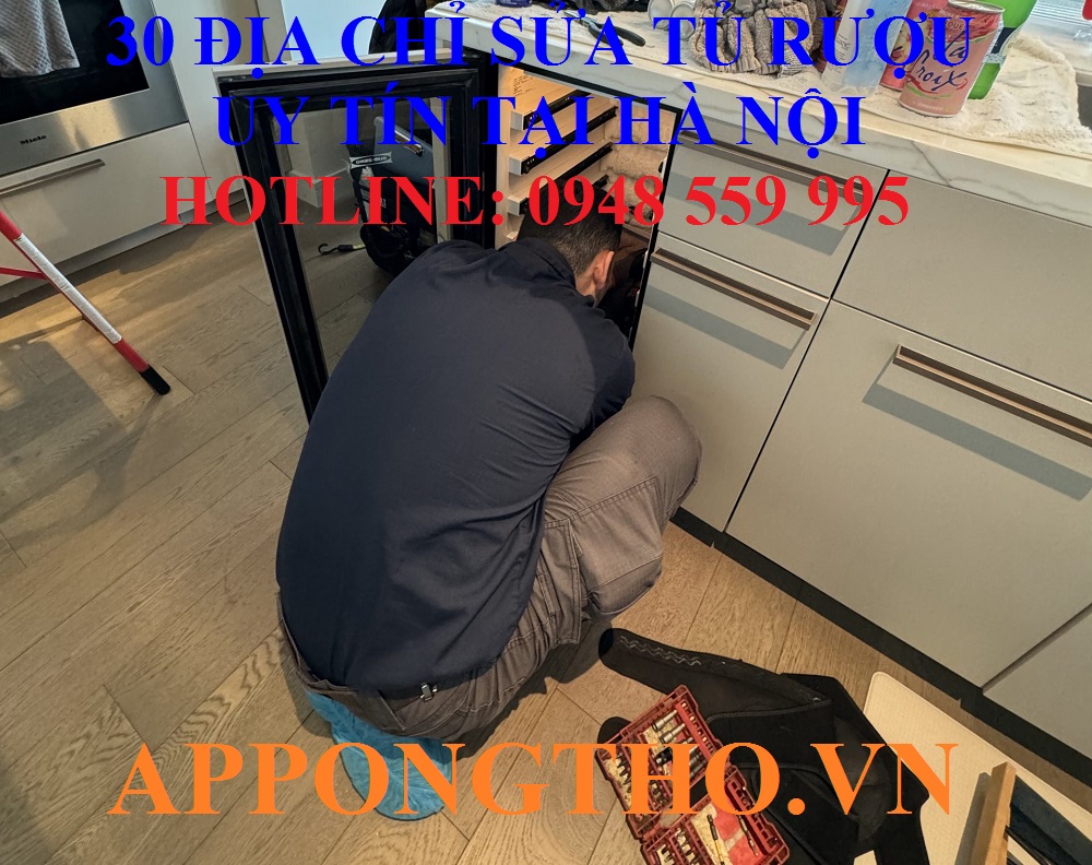 8 lý do nên chọn App Ong Thợ khi tủ rượu bị hỏng