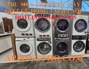 10 Địa Chỉ Thu Mua Máy Giặt Máy Sấy Cũ Hỏng Tại Hà Nội