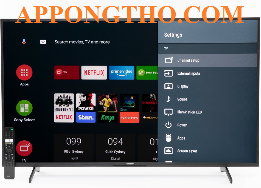 Khắc Phục Tivi Sony Không Dò Được Kênh Hoặc Bắt Ít Kênh