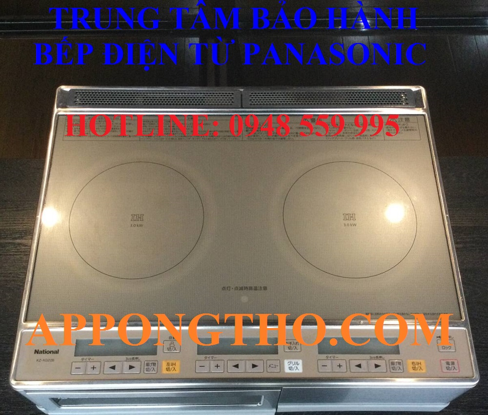 6 Dấu hiệu trên bếp điện từ Panasonic cần gọi bảo hành ngay
