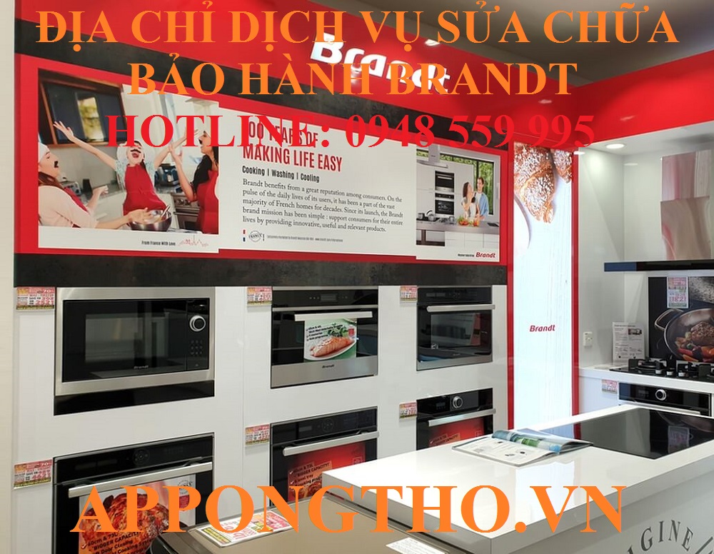30 Địa chỉ sửa chữa bảo hành Brandt uy tín tại nhà Hà Nội