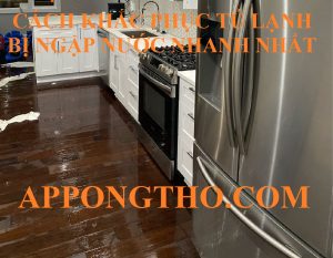 FAQ Hỏi đáp tủ lạnh bị ngập nước