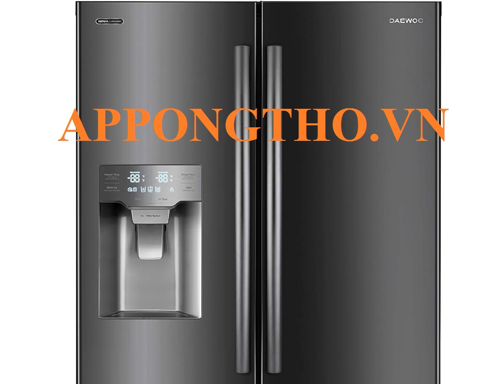Về thiết kế tủ lạnh daewoo