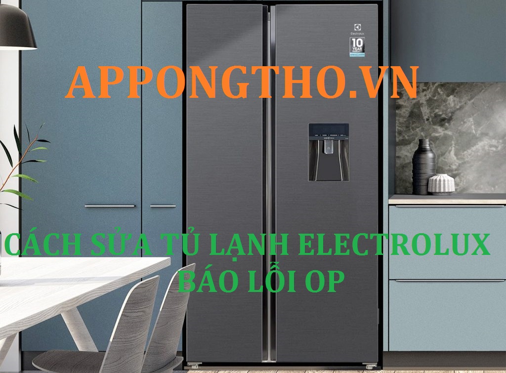 Nguyên Nhân Tủ Lạnh Electrolux Báo Lỗi OP Với Các Sử Lý