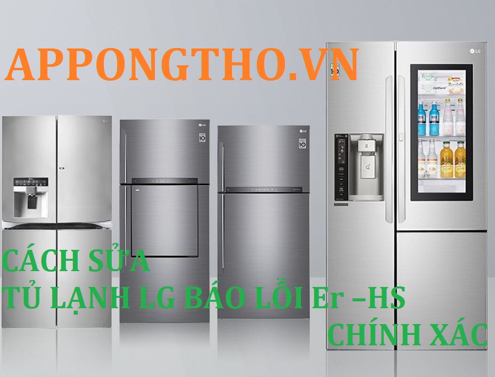 Vì sao tủ lạnh LG báo lỗi Er –HS sử lý thế nào đúng nhất?