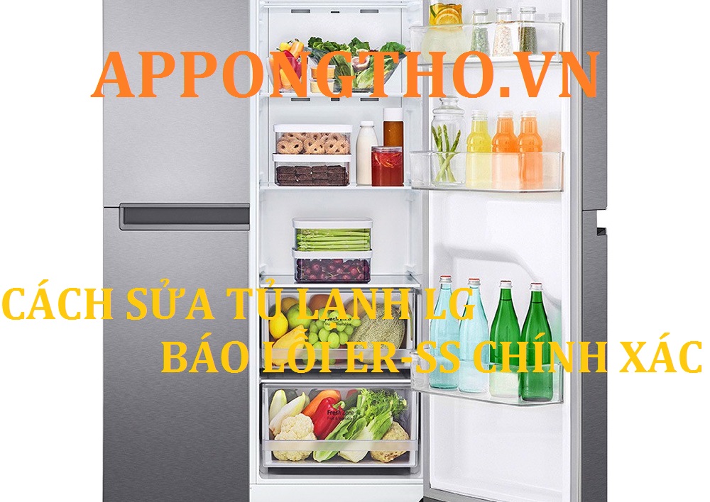 Tại sao tủ lạnh LG báo lỗi ER - SS cách sử lý an toàn 100%