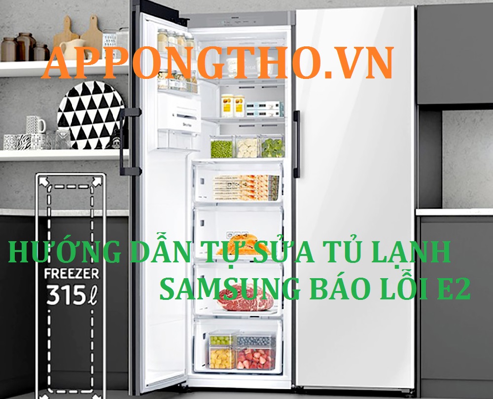 Nguyên nhân tủ lạnh samsung lỗi E2 cách khắc phục