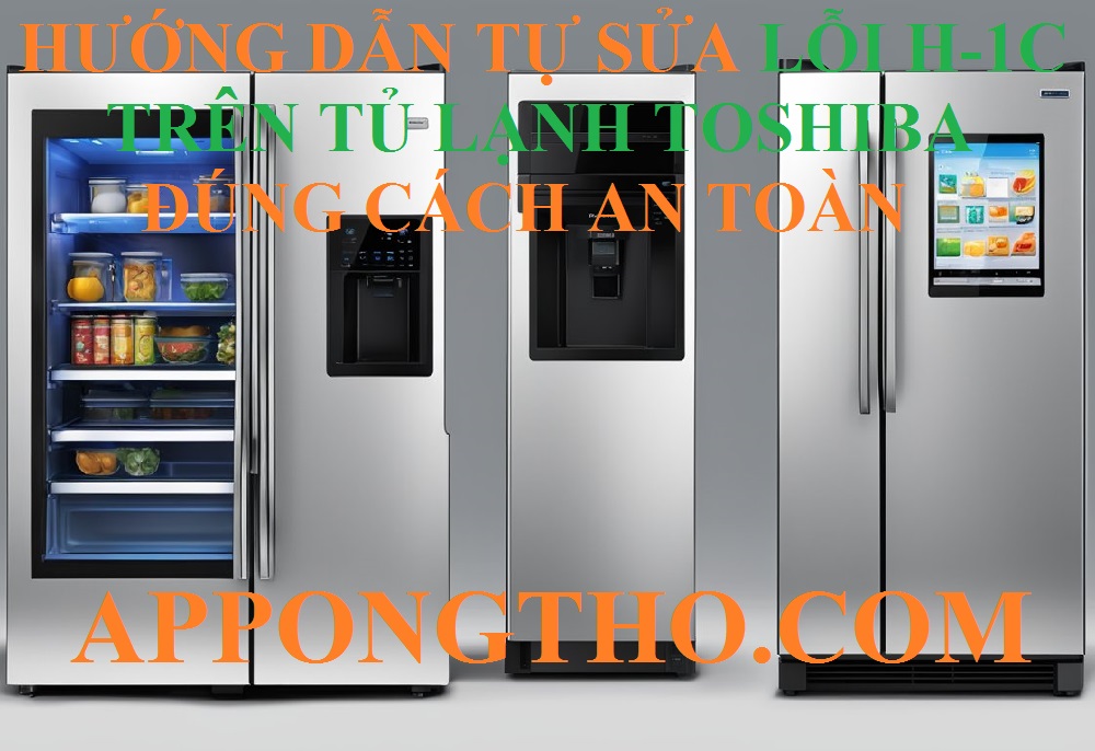 Nguyên Nhân Lỗi H-1C Tủ Lạnh Toshiba & Phương Án Khắc Phục