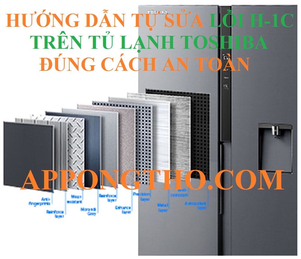 Lợi ích khi người dùng biết về lỗi H-1C tủ lạnh Toshiba